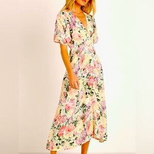 Faithful the Brand floral midi dress